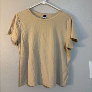 Old Navy Beige Knit Top